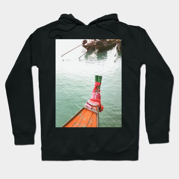 Thai Fishing Boats Hoodie by visualspectrum